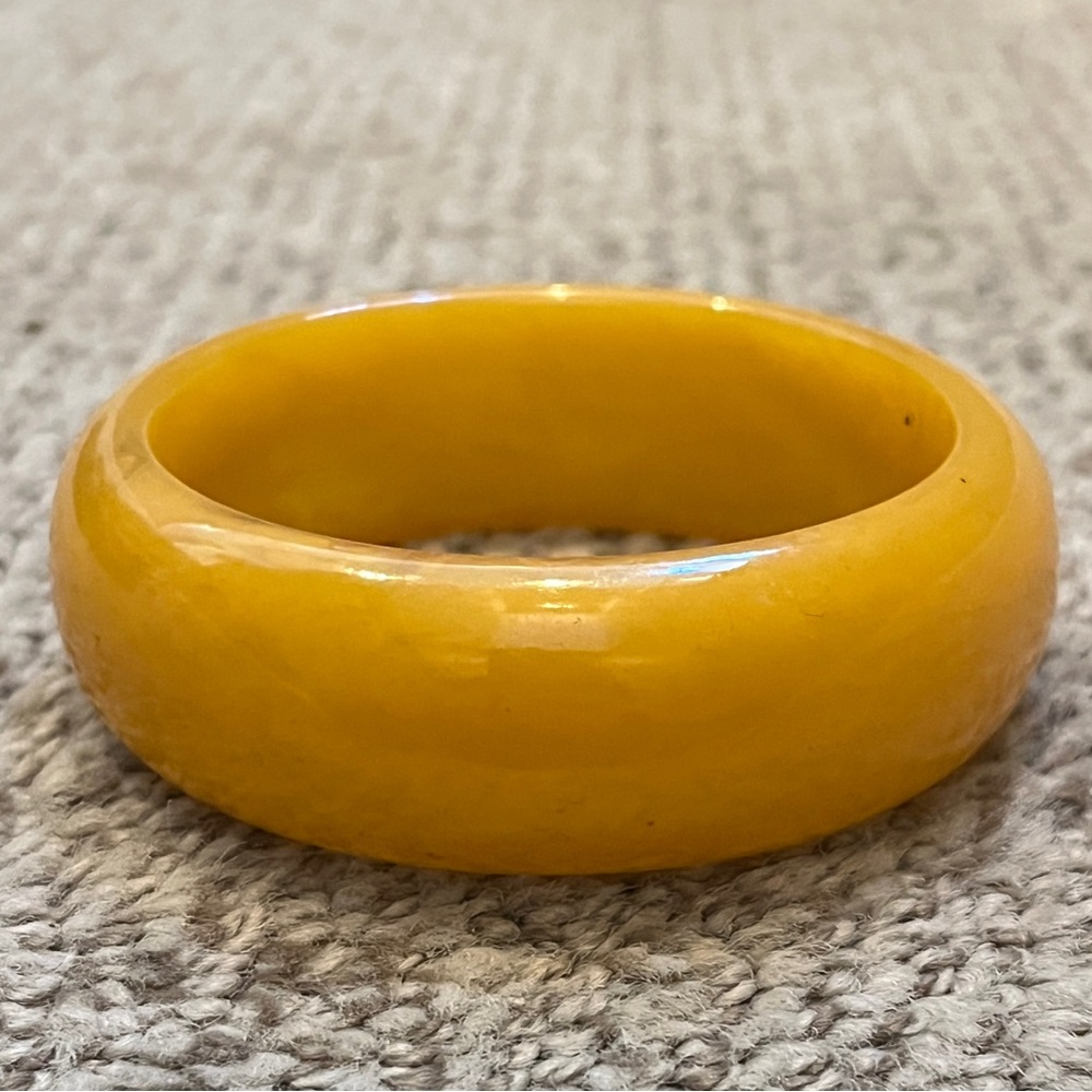 Yellow Bangle Bracelet - image 1